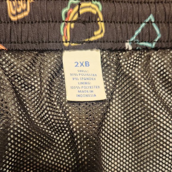 Caribbean Trunks NWT 2XB - Picture 3 of 6